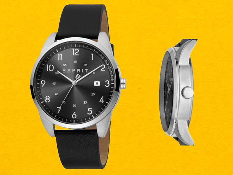 Đồng hồ Esprit ES1G212L0025 có đường kính mặt đến 42mm giúp dễ dàng quan sát thời gian